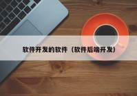 软件开发的软件（软件后端开发）